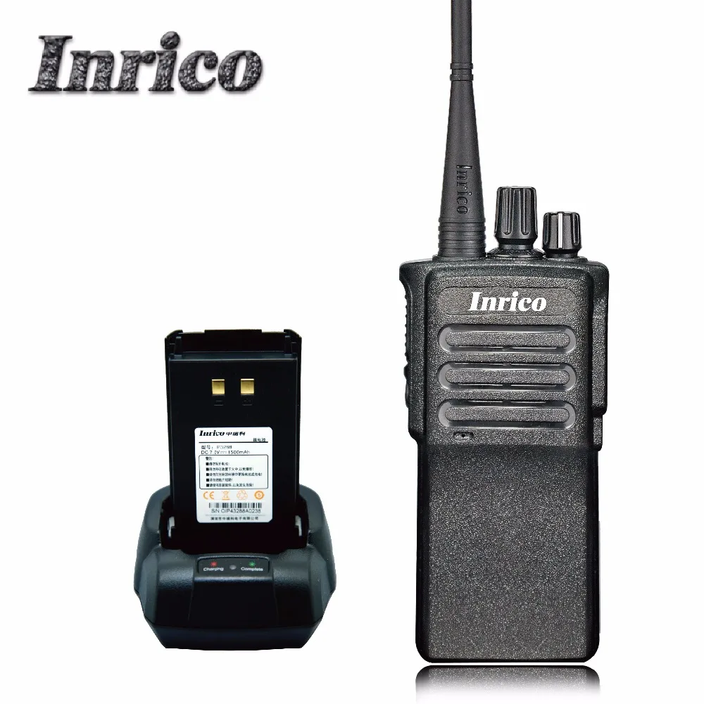 Высокочастотный полицейский Военный Мобильный приемопередатчик двусторонняя радиостанция Inrico IP3288