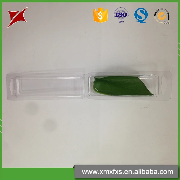 Different transparent PET fresh herb blister tray plastic clamshells