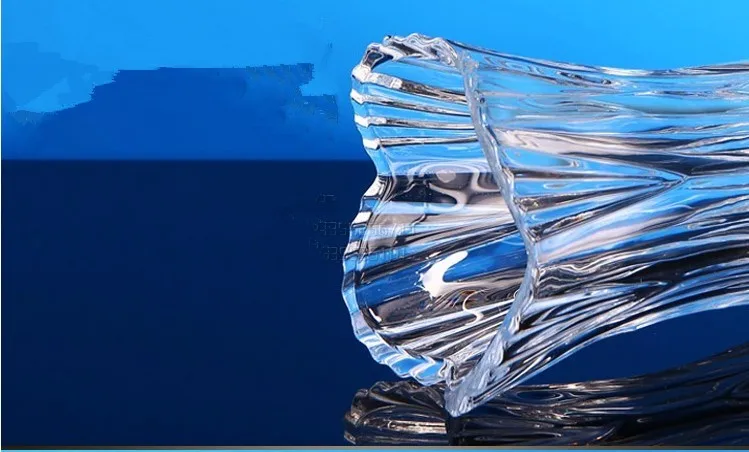 Прозрачные стеклянные цветочные вазы в европейском стиле для украшения дома и свадьбы