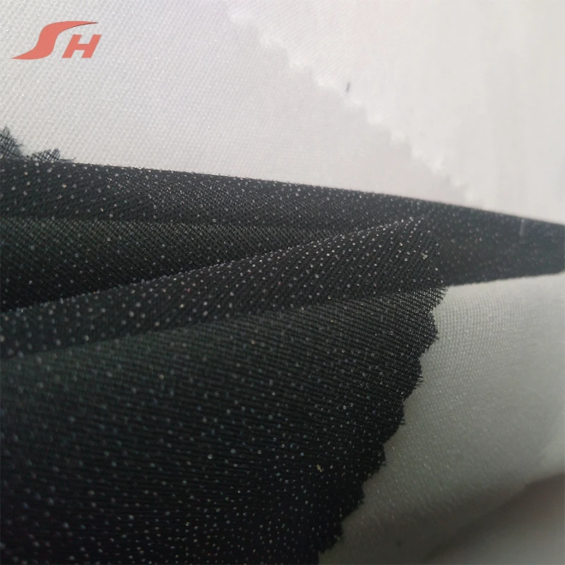 Factorty Price Custom Color 100% Polyester Fusible Interlining Woven Fusing Interlining Interlinings & Linings