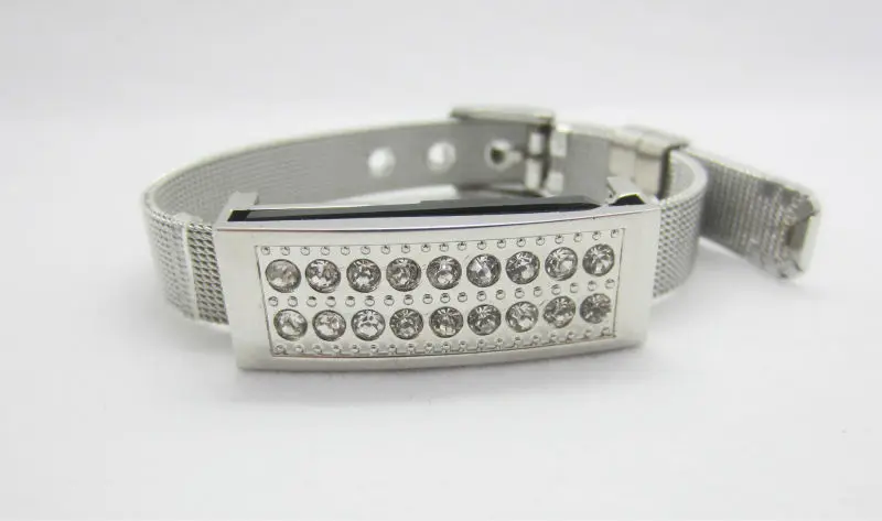 новый дизайн популярного мода браслет USB, бриллиантовый браслет USB