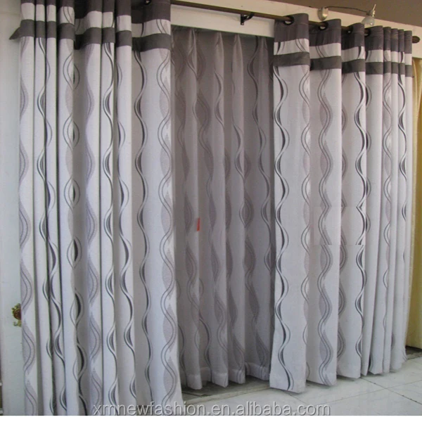 blackout stripe wholesale curtains geometric picture modern style curtains
