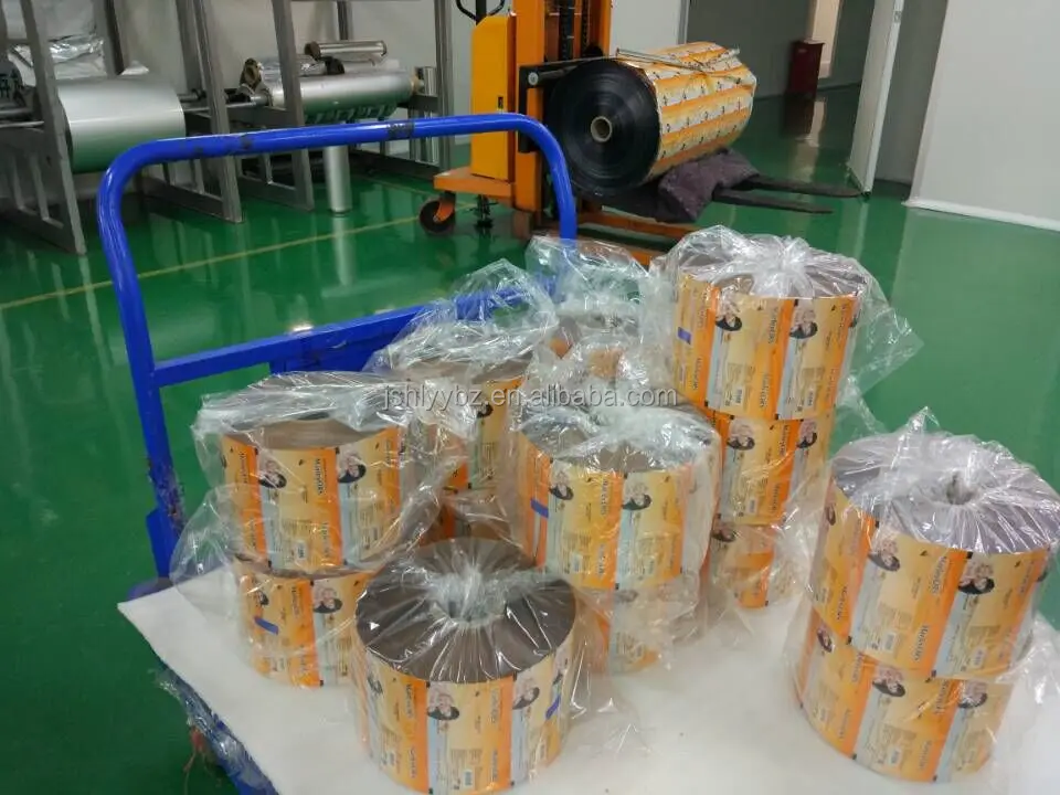 food packaging thermal sealing sachets film roll laminated aluminum foil