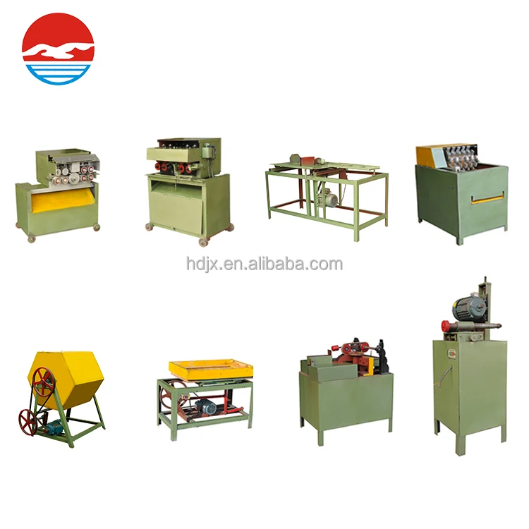 
Machine to make toothpicks 