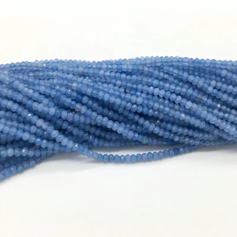 Ruby High quality jade beads for making bangle bracelets