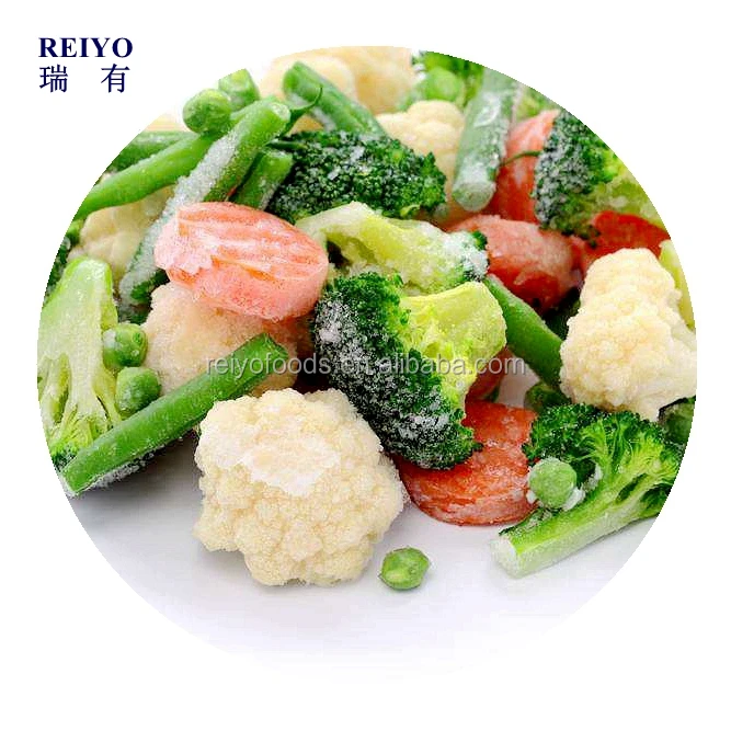 
All kinds of Frozen Vegetables onion/carrot/corn/cauliflower/broccoli/green beans 