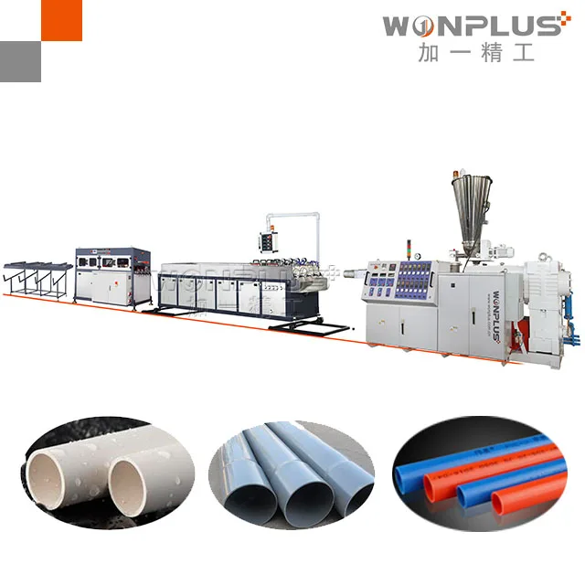 PVC Electric Conduit Pipe Making Machine/PVC Water Pipe Production Line/PVC Plastic Pipe Extrusion Machine Line