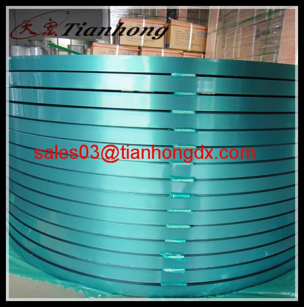 fashion green steel strip ECCS tape for optic cables EMAA+Steel compound reflect thermal insulation material