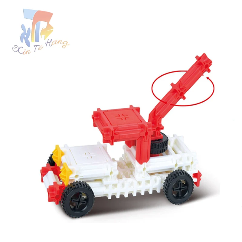 Оптовая продажа детский мини-пластиковые модели строительные блоки игрушка