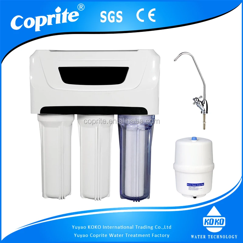 Auto Flush 3.2G Pressure Tank 5 Stage RO System with Cover