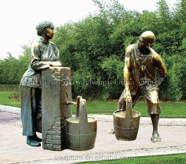 
Медная наружная абстрактная кинетическая скульптура 