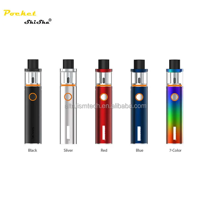 1650mah battery capacity silver black Color vape pen 22 smoke hookah pen