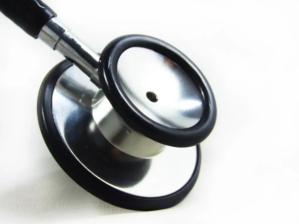 
Deluxe Dual-Head stainless steel Stethoscope with high quality 