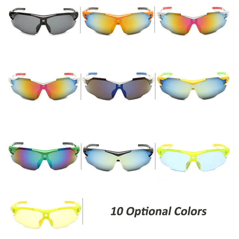 Outdoor Sports Cycling Sunglasses Men Women Bicycle Eyewear Windproof UV400 Goggles Sun glasses