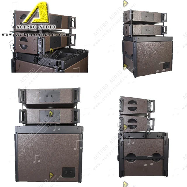 professional audio speakers KR208 KS28 subwoofer KR208 Mini line array Speaker