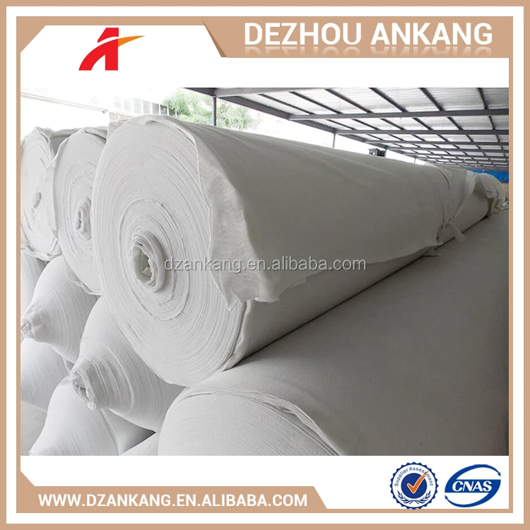 Construction material geotextile underlay
