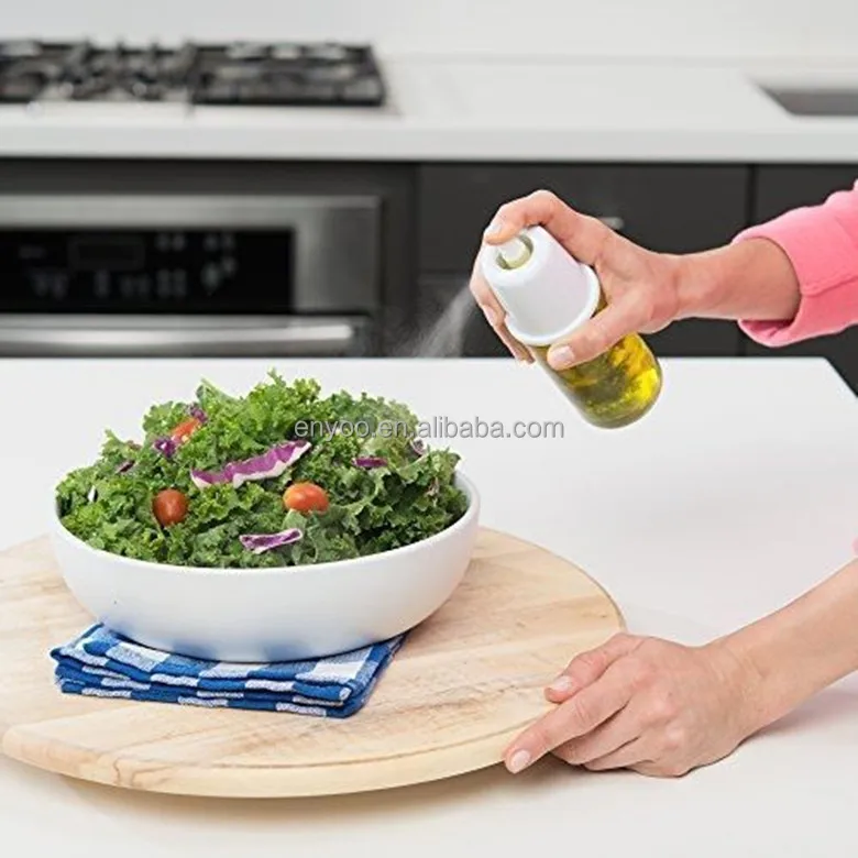 
Portable Plastic Olive Oil Sprayer Oil Mister Kitchen and Grill Cooking Oil Trigger Sprayer Bottle 