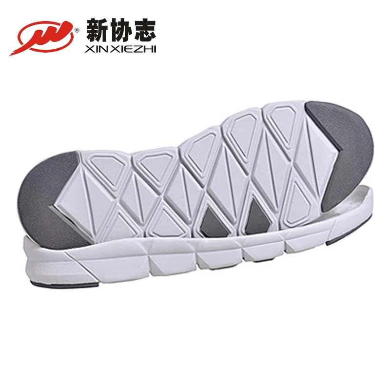 Xinxiezhi new style eva sole design comfortable suela de zapato wear-resisting cushioning suela de zapato de tenis