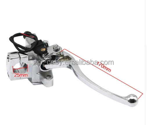 New 1 Inch 25mm Universal Motorcycle Brake Master Cylinder Hydraulic Clutch Lever Left & Right One Set