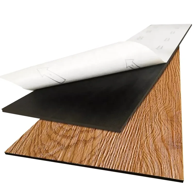 
Self Adhesive PVC flooring Parquet Surface Treatment thickness indoor decoration 