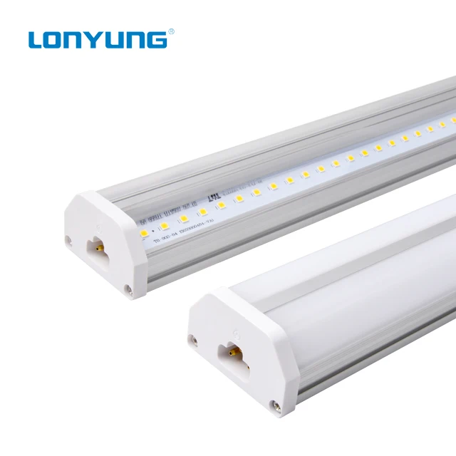 ETL DLC Double T5 Led tube light , Dimming 15W - 60W 600-2400MM LED T5/T8 led tube8 xxx tube you tube xxx