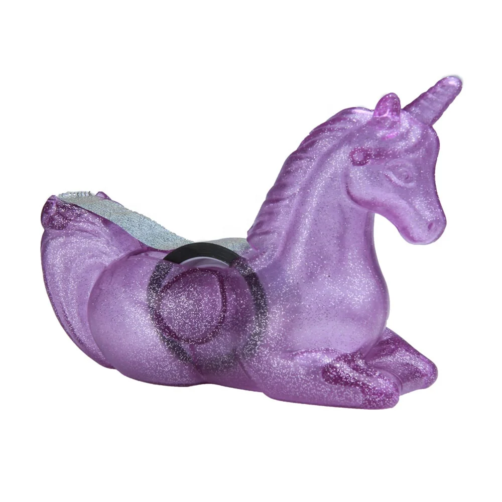 Диспенсер радужной ленты в виде единорога для детей