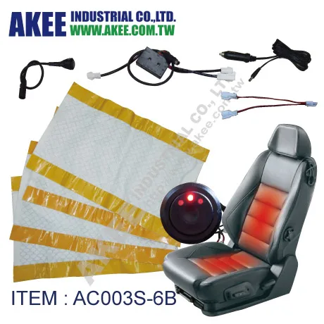 Хорошая 3 уровня Круглый кнопочный переключатель 4 грелки подогрев сидений комплект для воздушного массажа тепла авто запасные части к автомобилю сиденье грелку запасных