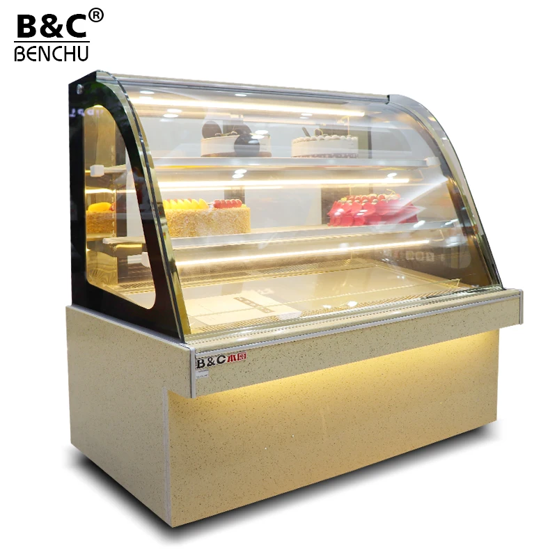 Bakery Pastry Cakes Display Showcase Fridge