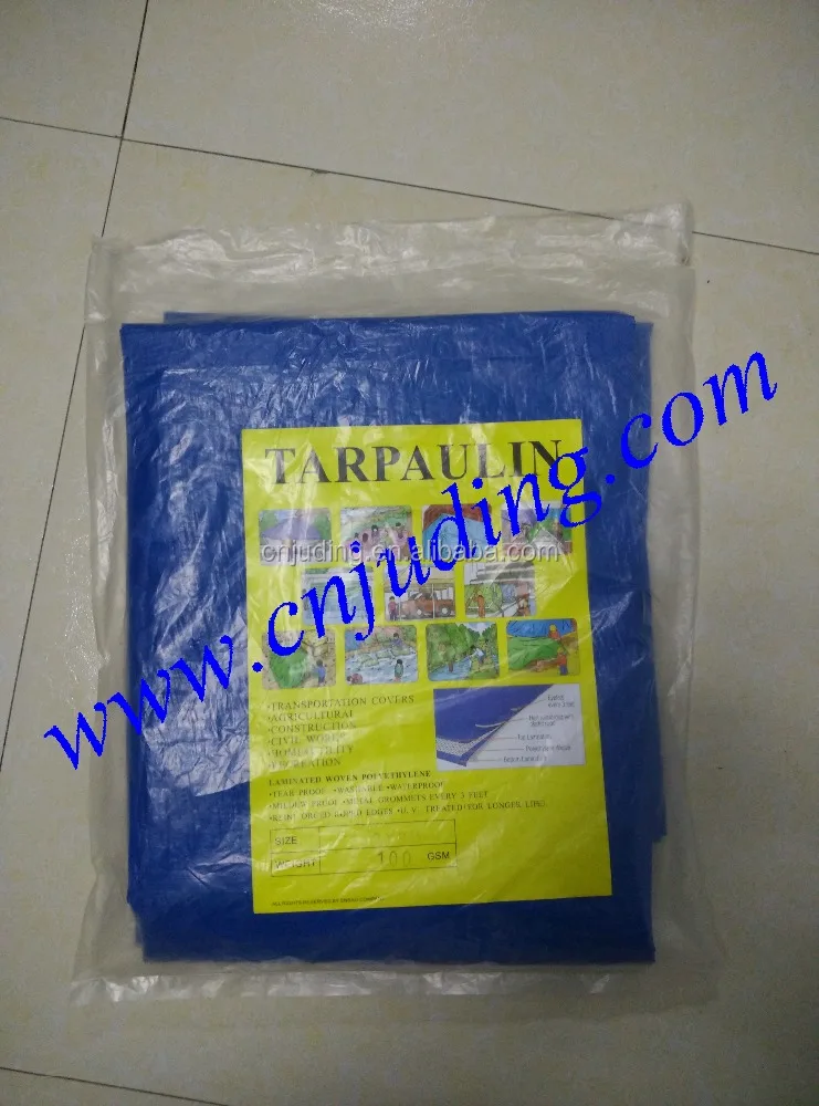 blue pe tarpaulin for truck cover  poly tarp