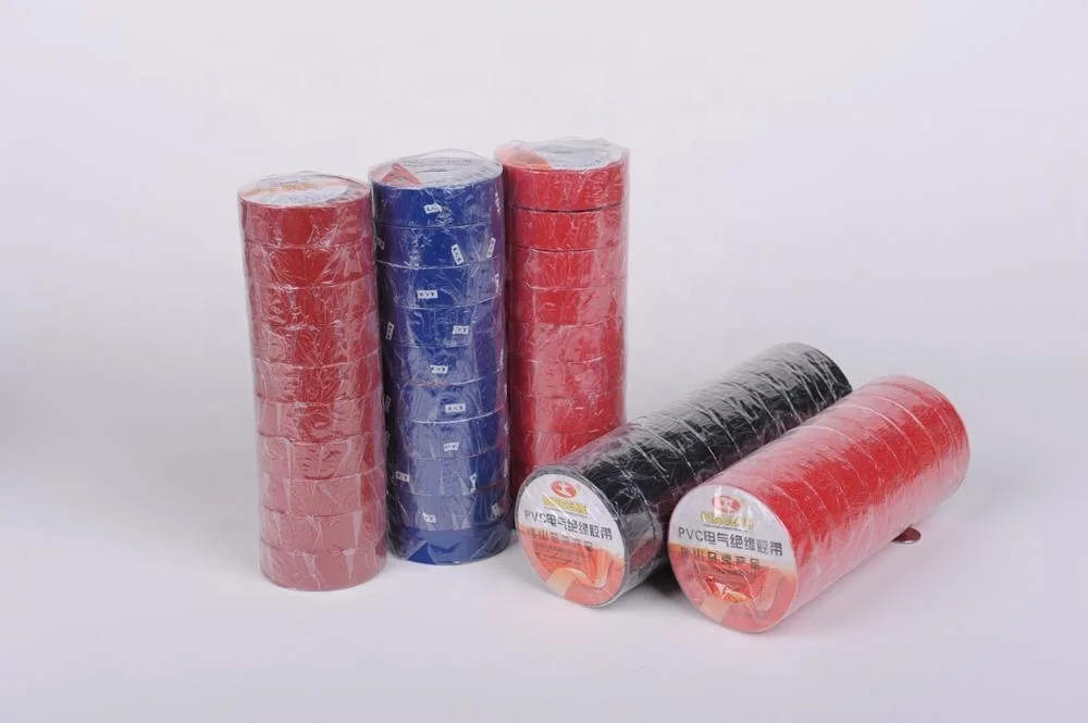 coloured fireproof PVC electrical insulation tape