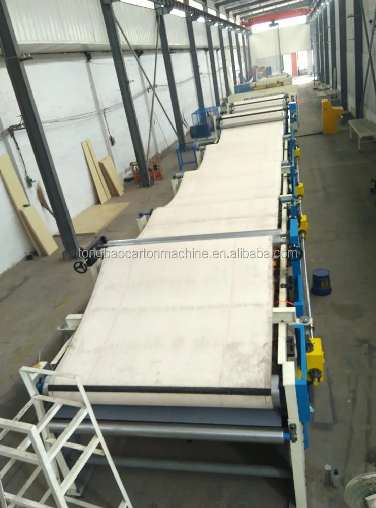 Full automatic corrugated cardboard carton box making machine
