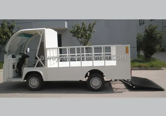 Electric garbage collecting Vehicle with tail lift AW1020X6