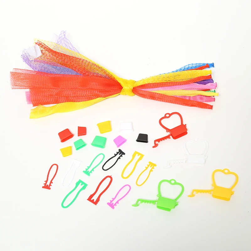 Reusable  Header Mesh Produce Nylon Net Bags