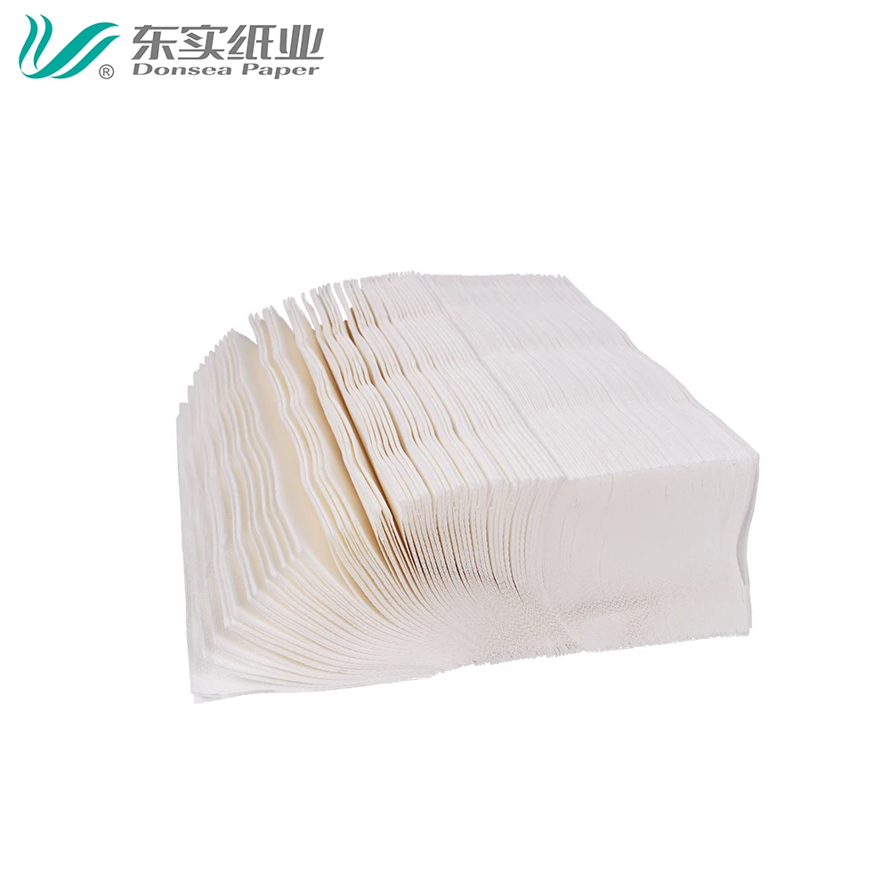 100% натуральное бамбуковое целлюлозное c-fold бумажное полотенце для рук