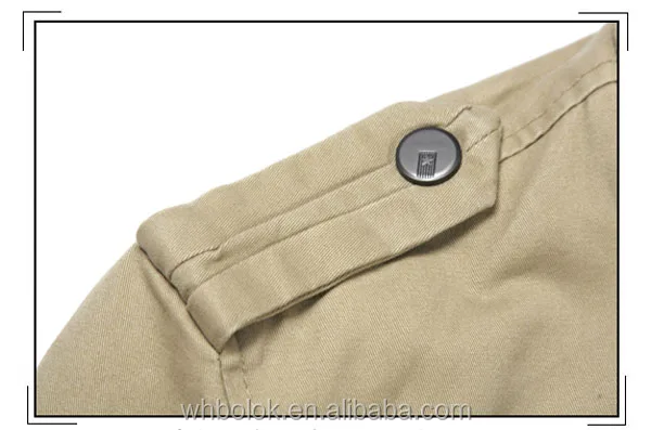 
Customized casual blazer design man heavy cotton bomber jacket 