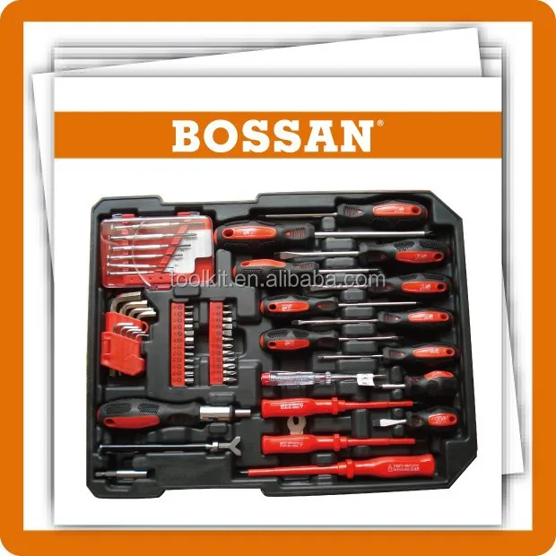 176 pcs household tool kit in the aluminum case