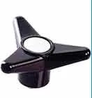 Machine plastic small m6 star knobs