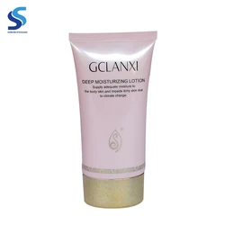 100% Sustainable Eco-Friendly Flat Oval Sugar Cane Sugarcane Resin Tube  Cosmetic Packaging for Hand Cream Body Lotion
