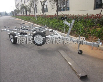 Горячий окунутый Гальванизированный 4-метровый Лодочный Прицеп