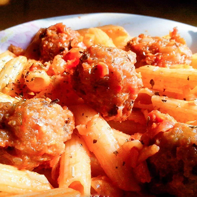 
Здоровая лапша без жира, паста коньяк 