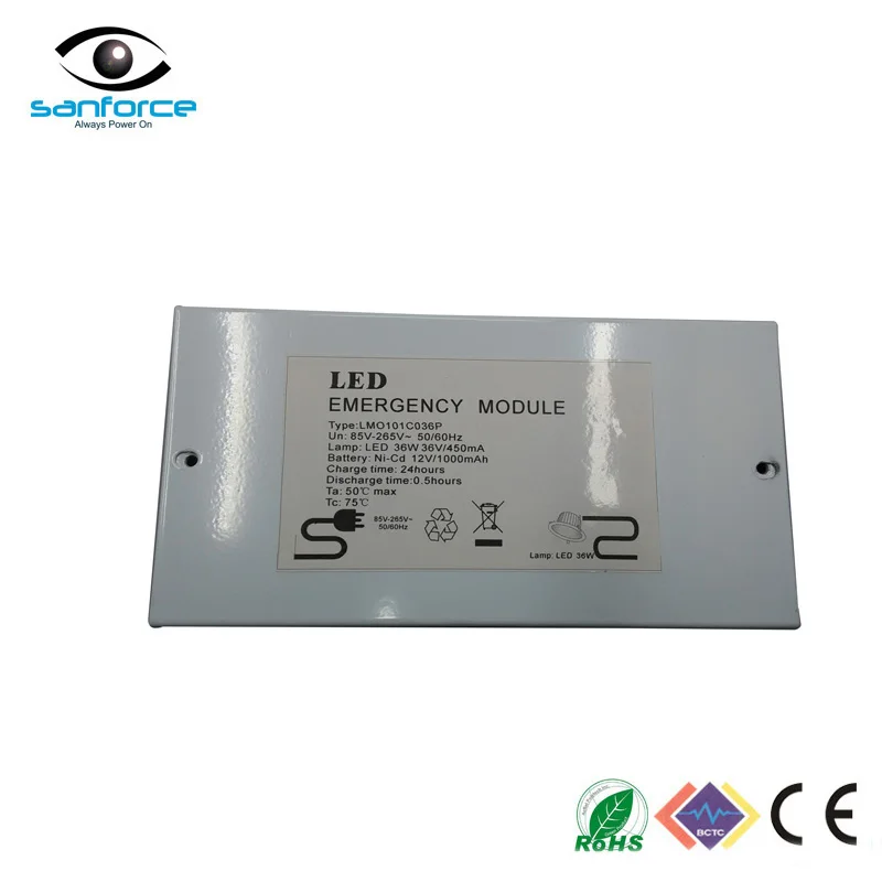 36W Led Panel Lights Rechargeable Battery Pack Emergency Conversion Kit