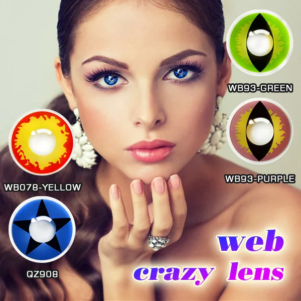Old Mysterious Dracula Vampire Eye Crazy Contact Lenses