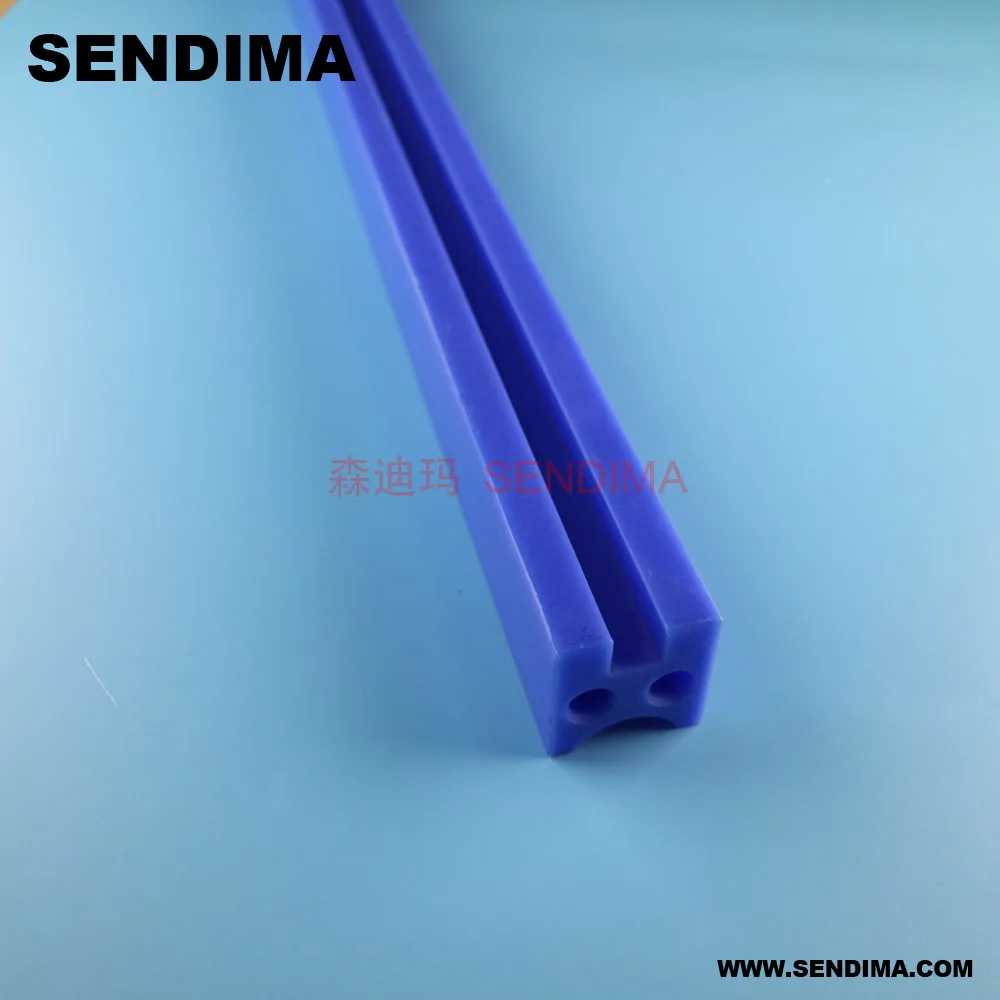 Machined Processed UHMWPE Curve Guide Track Chain conveyor rail ,Black uhmwpe curve chain guide track for conveyor industry