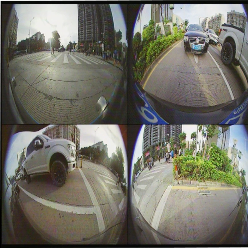 
Car Black Box Mobile DVR 360 Degree Seamless Panoramic View 3D Driving Camera System 