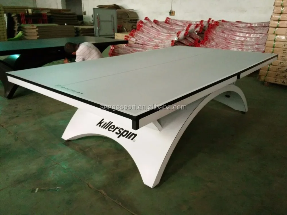 
Famous brand Big Rainbow legs table tennis table 25mm indoor ping pong table paint 
