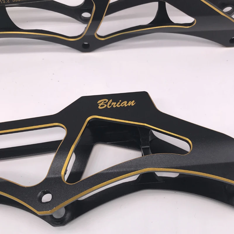 Free style slalom inline skate integrated CNC aluminium frame