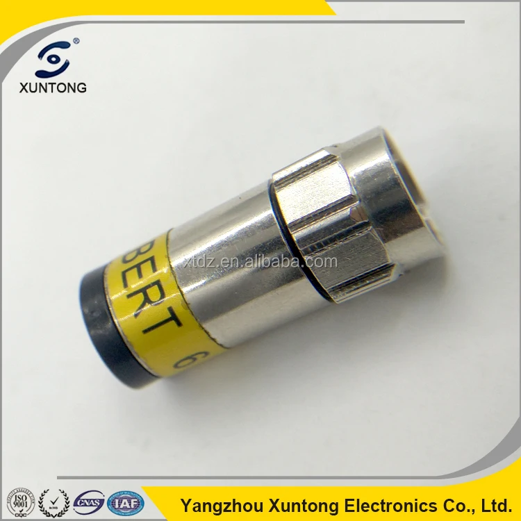 Wholesale RG6 terminal electrical Gilbert electrical compression Connector