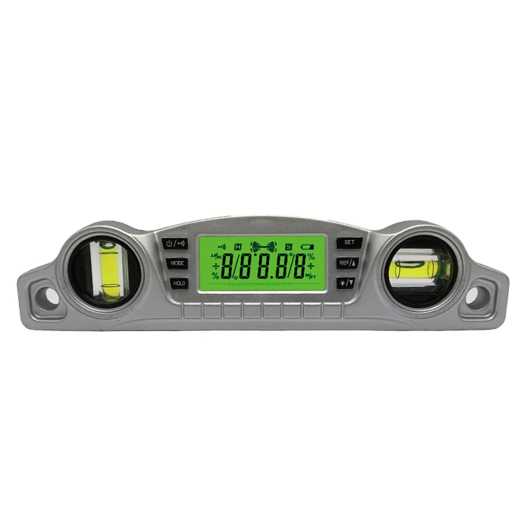9 inch Digital Spirit Level Levelling Instrument Electronic Digital Ruler with 2 bubbles DL120