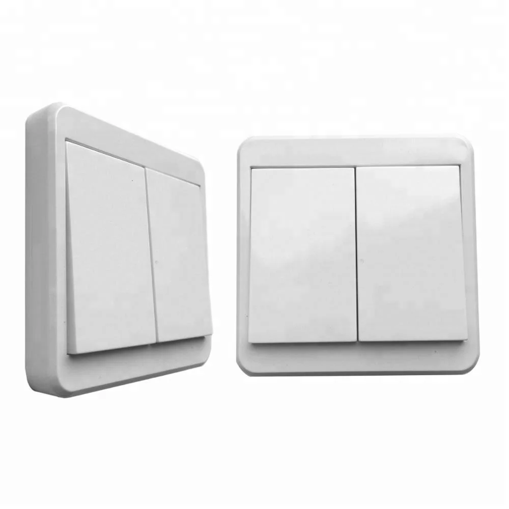 Wireless wall remote control switch panel type 86 free stickers fire smart home lighting door control