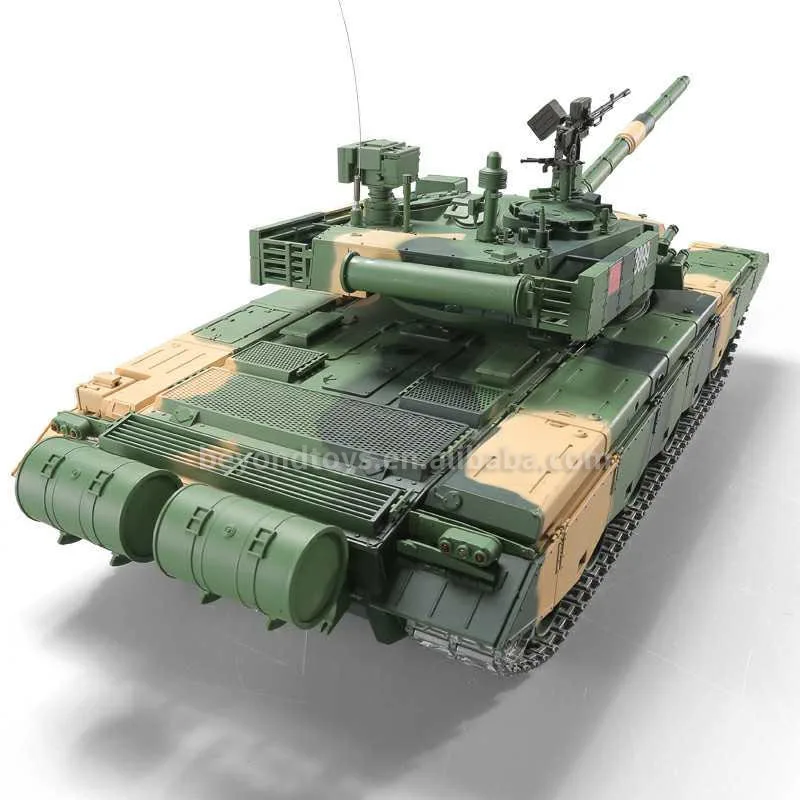 1/16 Scale Radio Remote Control Chinese ZTZ 99A MBT Air Soft Battle Tank with Smoke & Sound